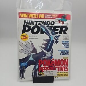 Pokemon Diamond Nintendo Power Vol 215 May 2007 Dialga Zelda Poster